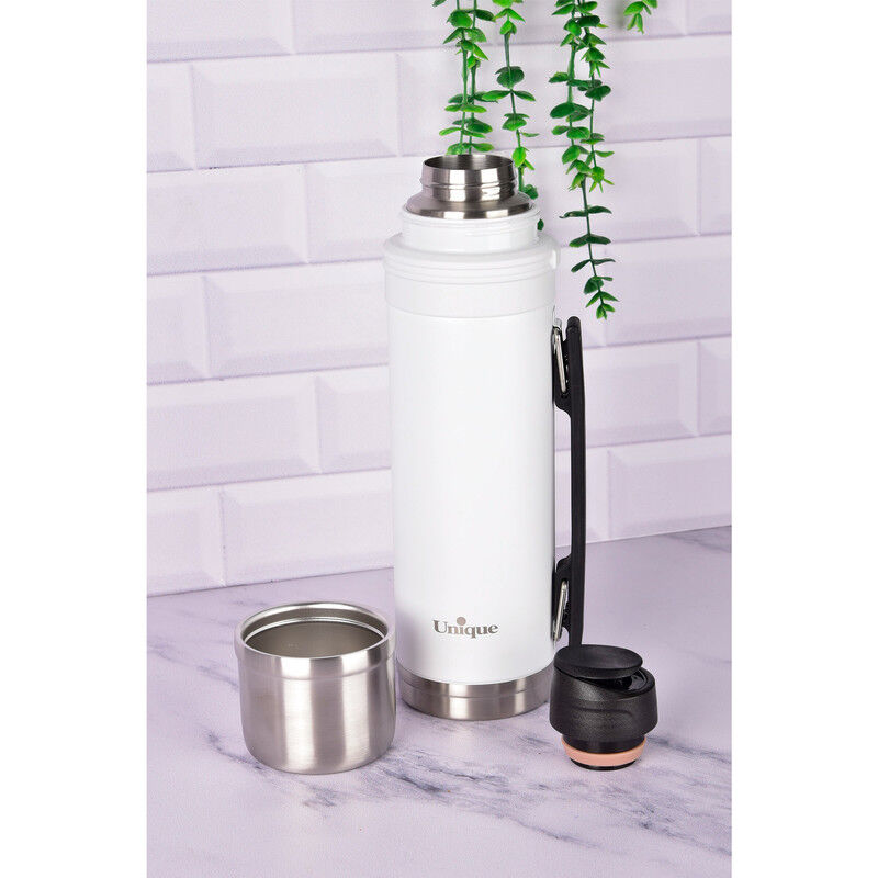 فلاسک 1 لیتری استیل رنگی یونیک کد UN-1840 — تصویر ۴