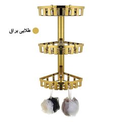 قفسه حمام موج مدل کنجی ارکیده پلاس — تصویر ۲