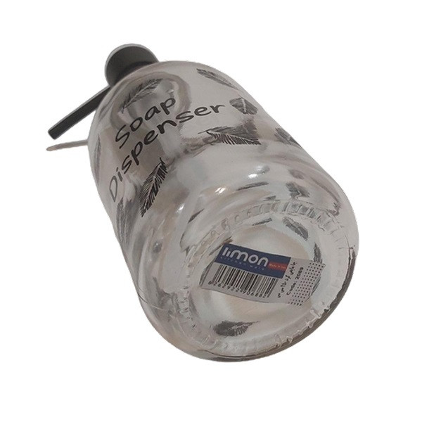 مخزن مایع دستشویی لیمون مدل گرد 450 سی سی کد RM2089 — تصویر ۴
