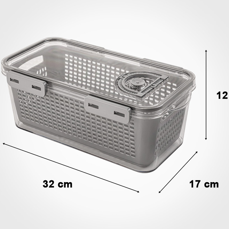 ظرف نگهدارنده لیمون مدل یخچالی کد DH2378 — تصویر ۳