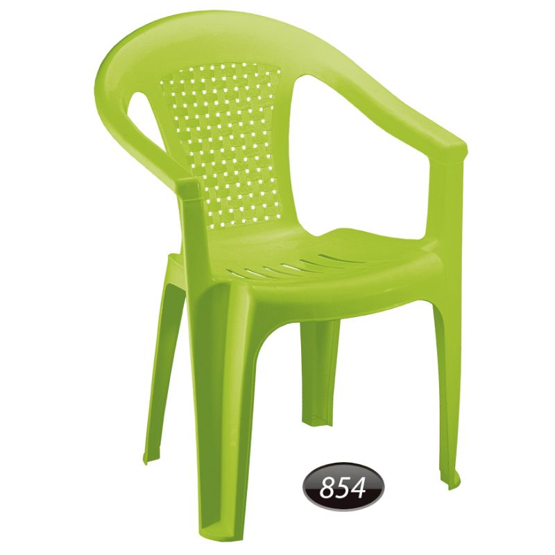 صندلی دسته دار حصیری کد 854 — تصویر ۳
