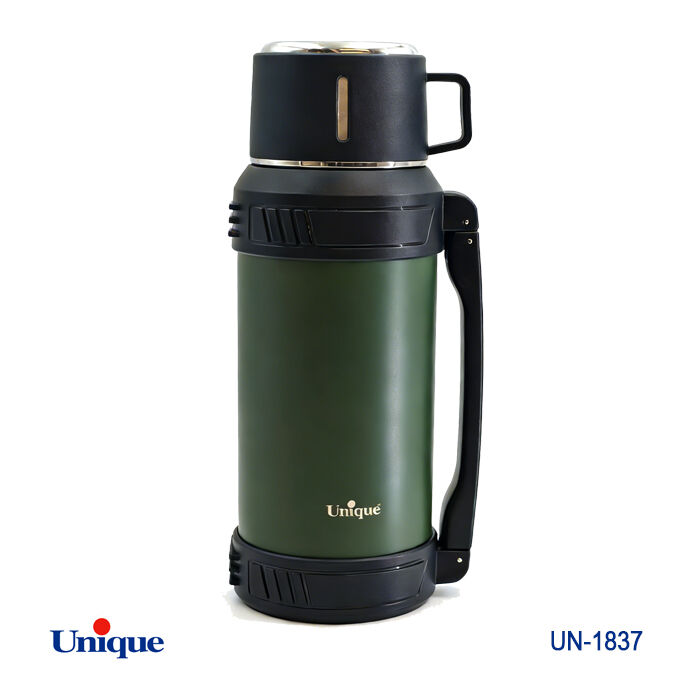 فلاسک 2 لیتر داخل استیل یونیک کد UN-1837 (مناسب کوهنوردی و کمپینک و سفر های طولانی) — تصویر ۲