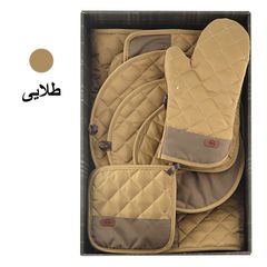 ست لوازم پارچه ای آشپزخانه 12 پارچه دبلیو اس مدل سرآشپز — تصویر ۲