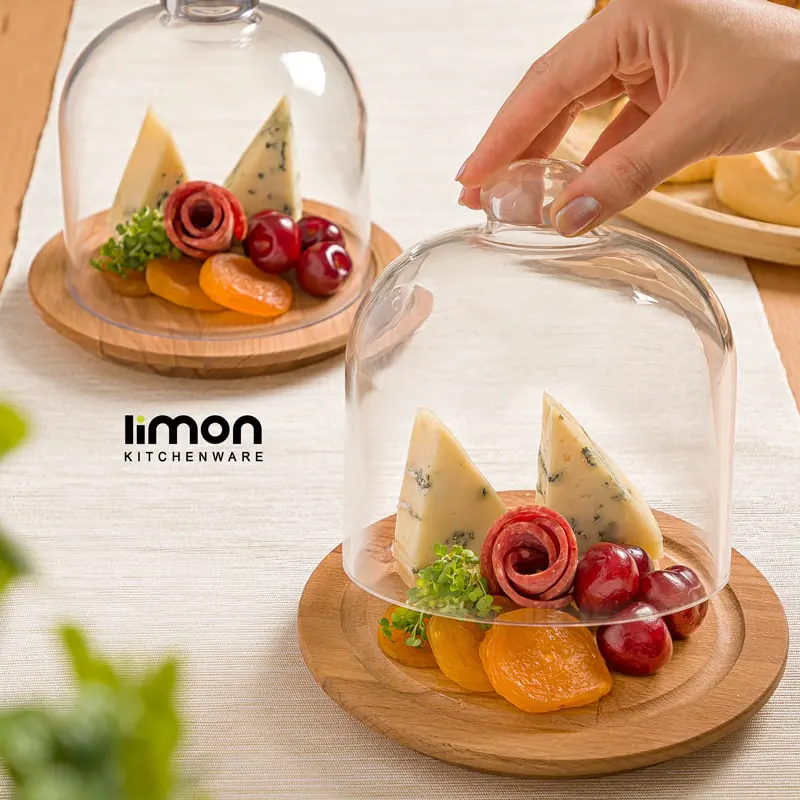 ظرف سرو صفحه چوبی لیمون کد 2240 — تصویر ۲