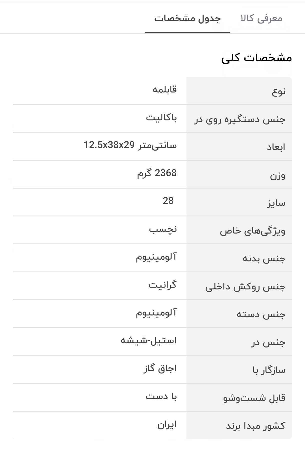 قابلمه عروس مدل ویکتوریا سایز ۲۸ — تصویر ۳