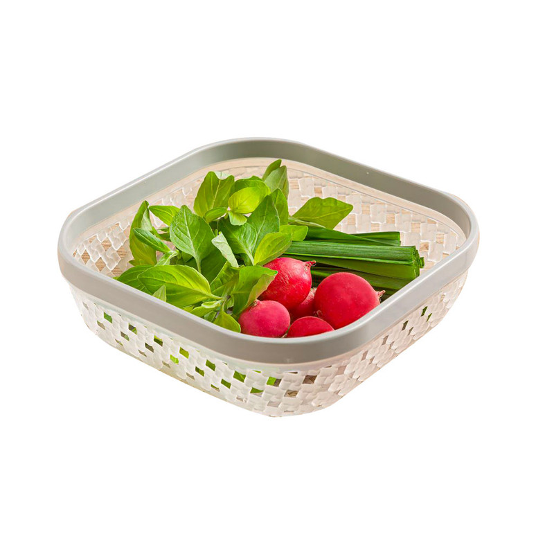 سبد نان و سبزی لیمون طرح بافت کد RM2146 بسته 2 عددی — تصویر ۲
