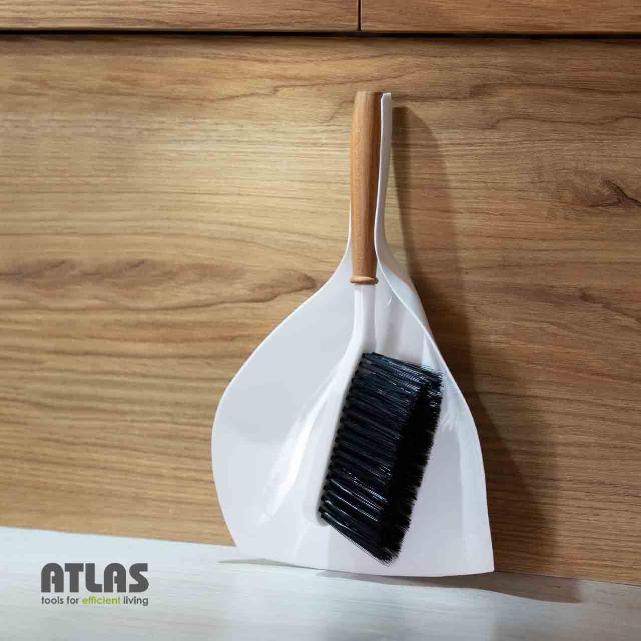 جارو خاک انداز دسته چوب مدل دینا — تصویر ۶