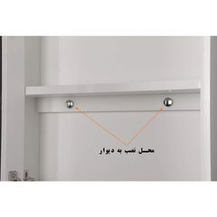 آینه سرویس بهداشتی گیلدا مدل ایکس باکس کد 40 — تصویر ۸