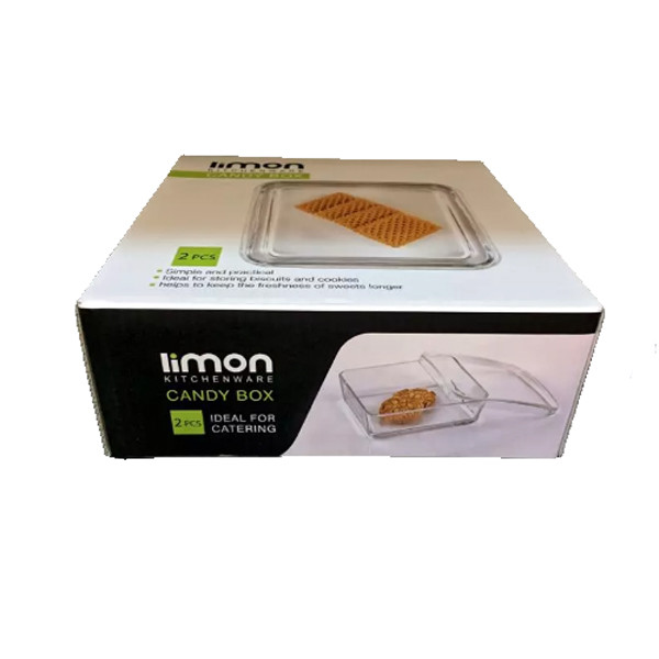 ظرف نگهدارنده لیمون مدل شیشه ای دربدار کد RM2154 — تصویر ۶