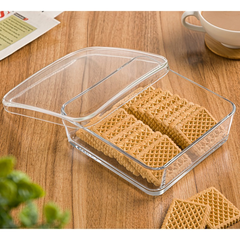 ظرف نگهدارنده لیمون مدل شیشه ای دربدار کد RM2154 — تصویر ۴