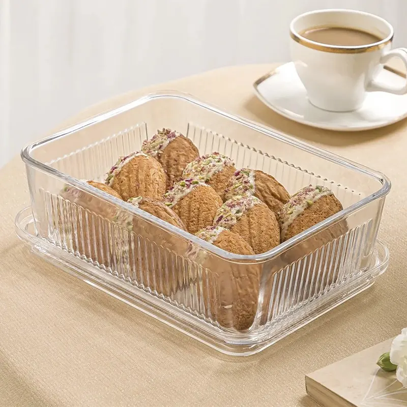 ظرف شیشه ای دربدار لیمون کد 2260 — تصویر ۳
