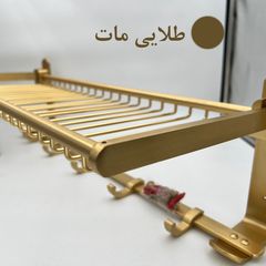 رخت آویز حمام تیبیکو مدل جالباسی تاشو کد TBCO1 — تصویر ۲