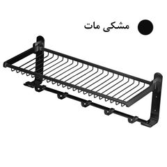 رخت آویز حمام تیبیکو مدل جالباسی تاشو کد TBCO1 — تصویر ۴