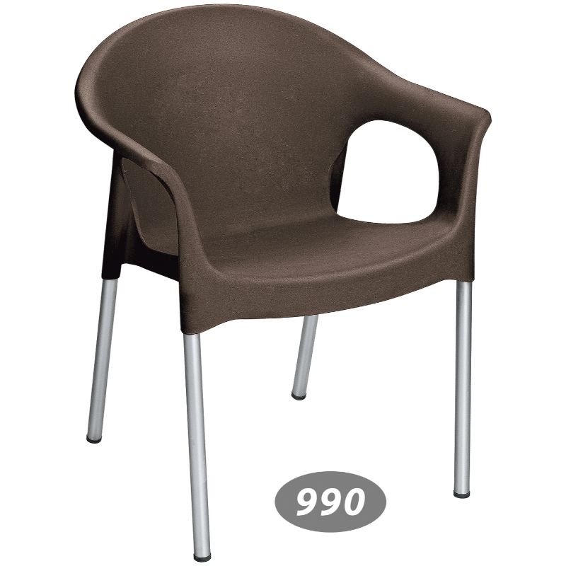 صندلی پایه فلزی دسته دار کد 990 — تصویر ۸
