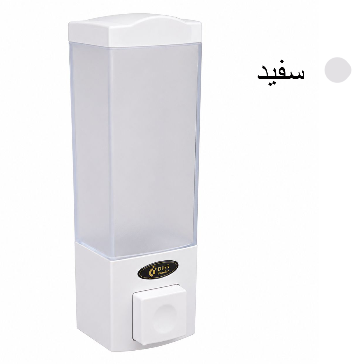 پمپ مایع ظرفشویی دیواری دیبا مدل لاله — تصویر ۲