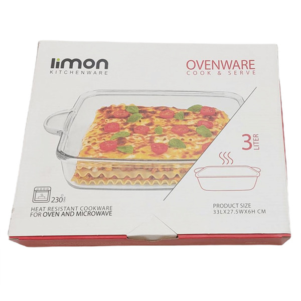 تابه لیمون مدل مربع 3 کد RM2238 — تصویر ۵