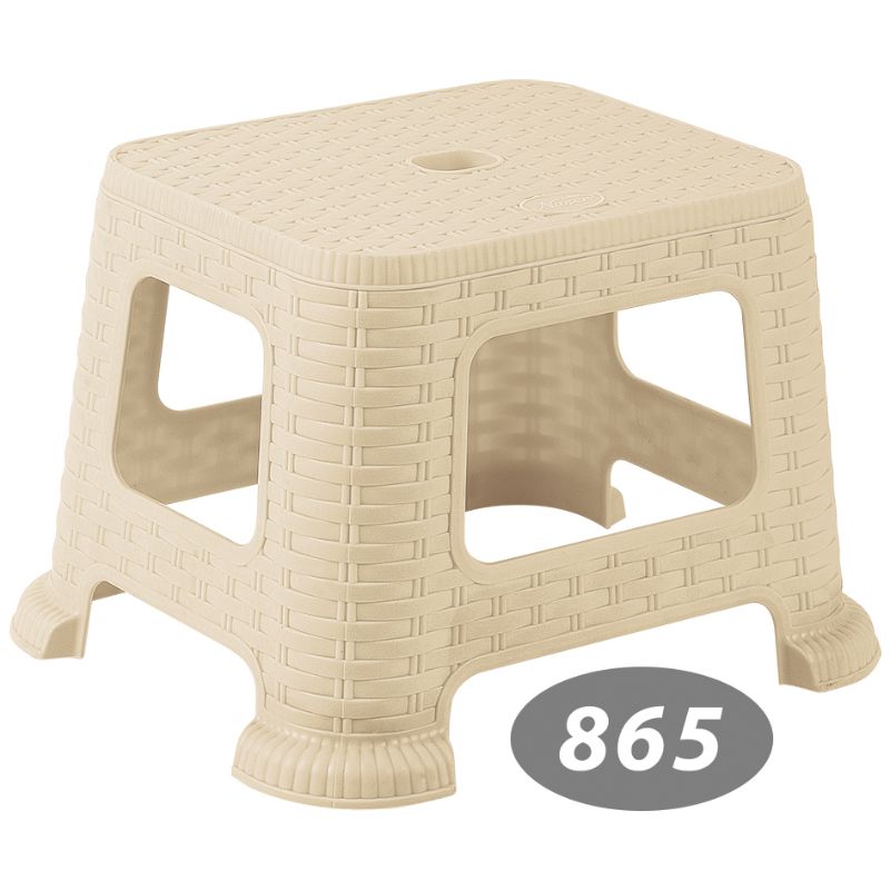 چهار پایه حصیری کوتاه کد 865 — تصویر ۳