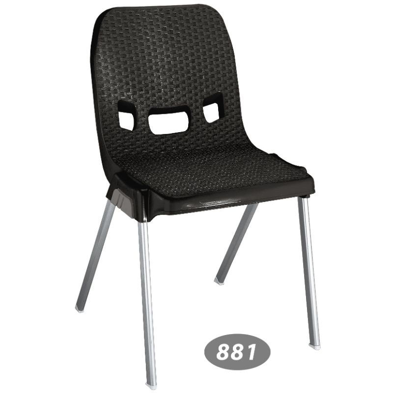 صندلی پایه فلزی حصیر بافت کد 881 — تصویر ۱۲
