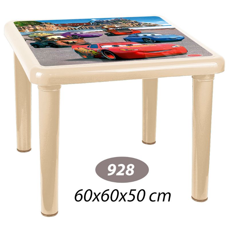 میز کودک عکس دار 60×60 کد 928 — تصویر ۸