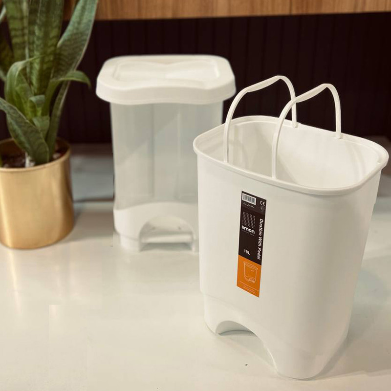 سطل زباله پدالی لیمون کد DH42400 — تصویر ۳