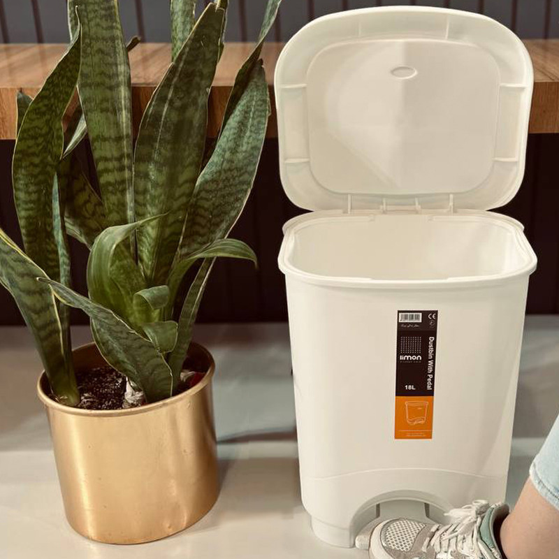 سطل زباله پدالی لیمون کد DH42400 — تصویر ۵