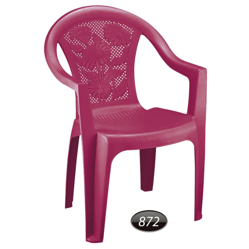 صندلی بزرگ دسته دار گلدار کد 872 — تصویر ۸