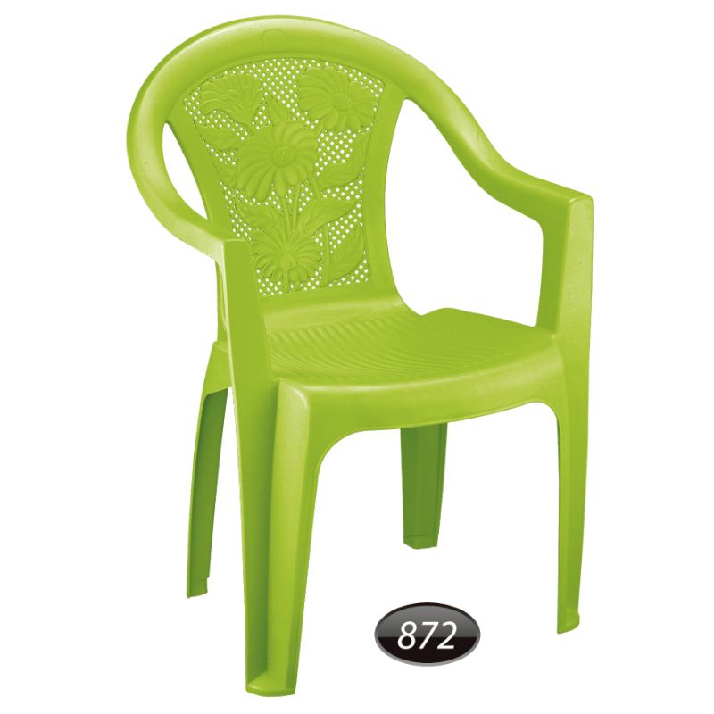 صندلی بزرگ دسته دار گلدار کد 872 — تصویر ۲