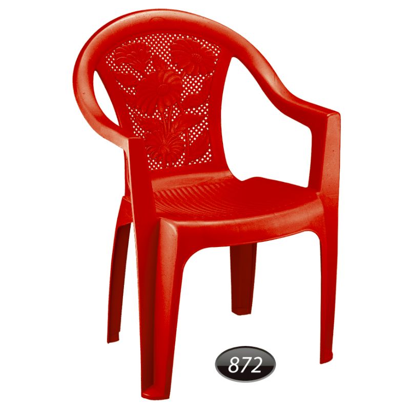 صندلی بزرگ دسته دار گلدار کد 872 — تصویر ۷