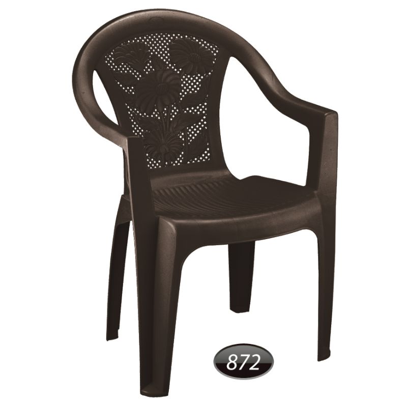 صندلی بزرگ دسته دار گلدار کد 872 — تصویر ۵