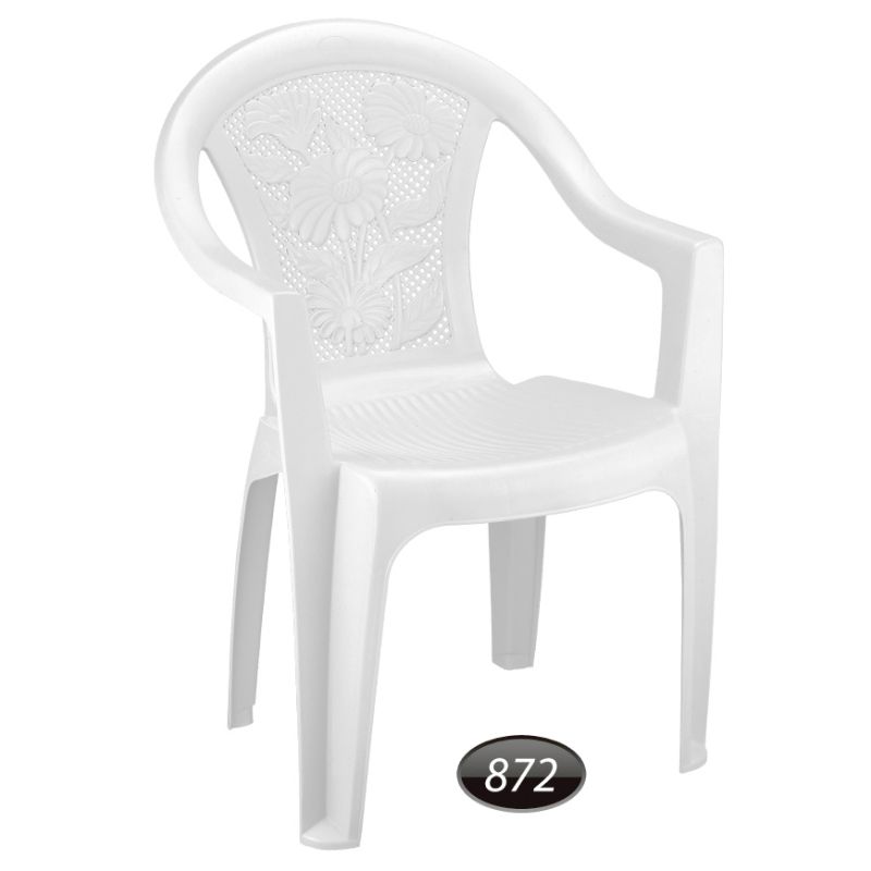 صندلی بزرگ دسته دار گلدار کد 872 — تصویر ۶