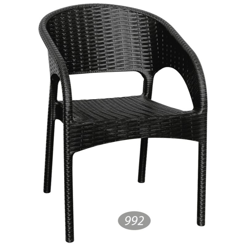 صندلی دسته دار حصیر بافت کد 992 — تصویر ۵