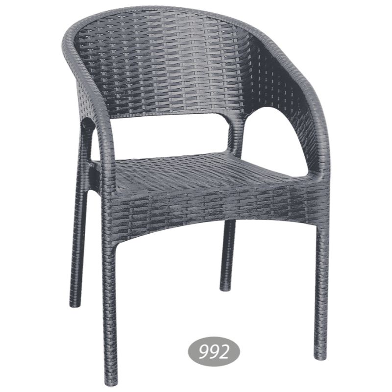 صندلی دسته دار حصیر بافت کد 992 — تصویر ۴