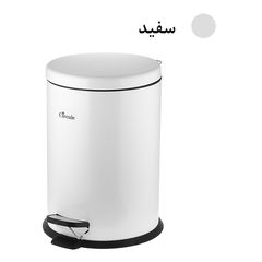 سطل زباله پدالی سرکوله مدل آرام بند 20 لیتر — تصویر ۴