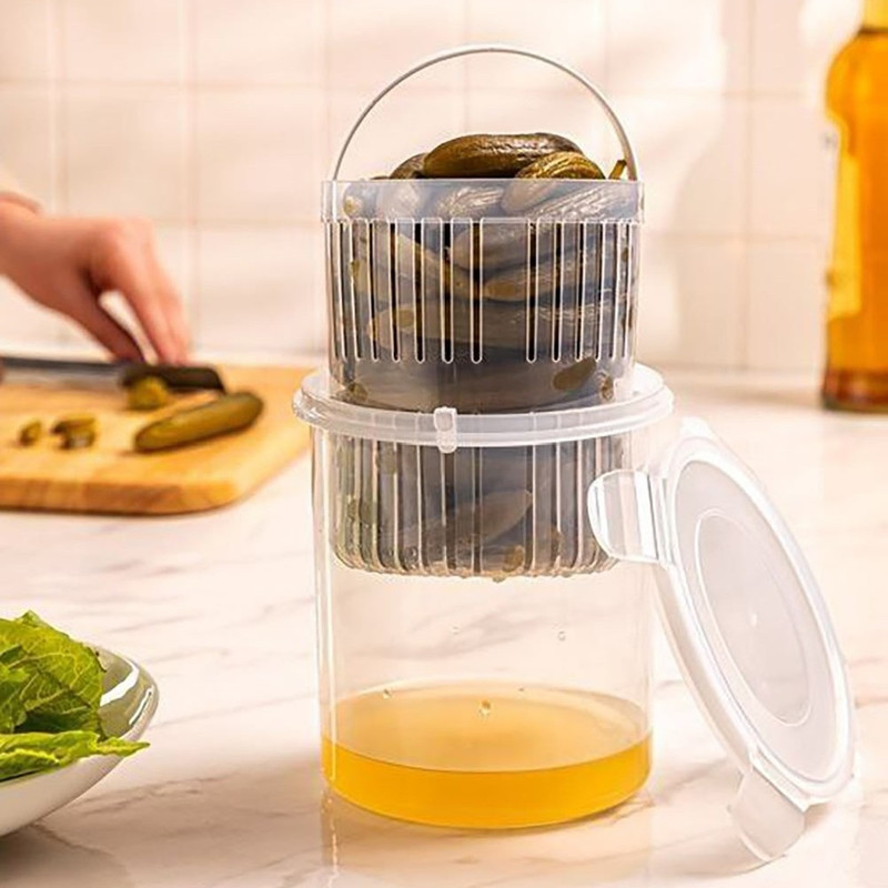 ظرف نگهدارنده لیمون مدل خیارشور و ترشی کد HS2428 — تصویر ۱۶