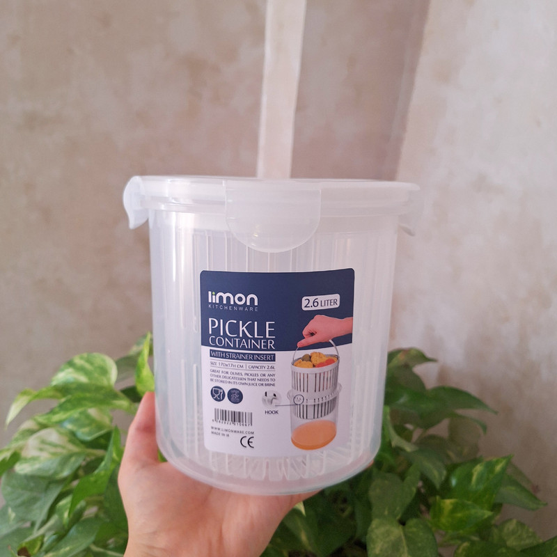 ظرف نگهدارنده لیمون مدل خیارشور و ترشی کد HS2428 — تصویر ۹