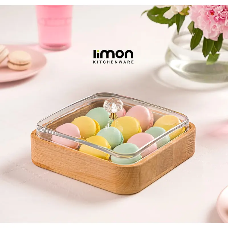 بیسکوییت‌ خوری چوبی‌ لیمون کد 2239 — تصویر ۲