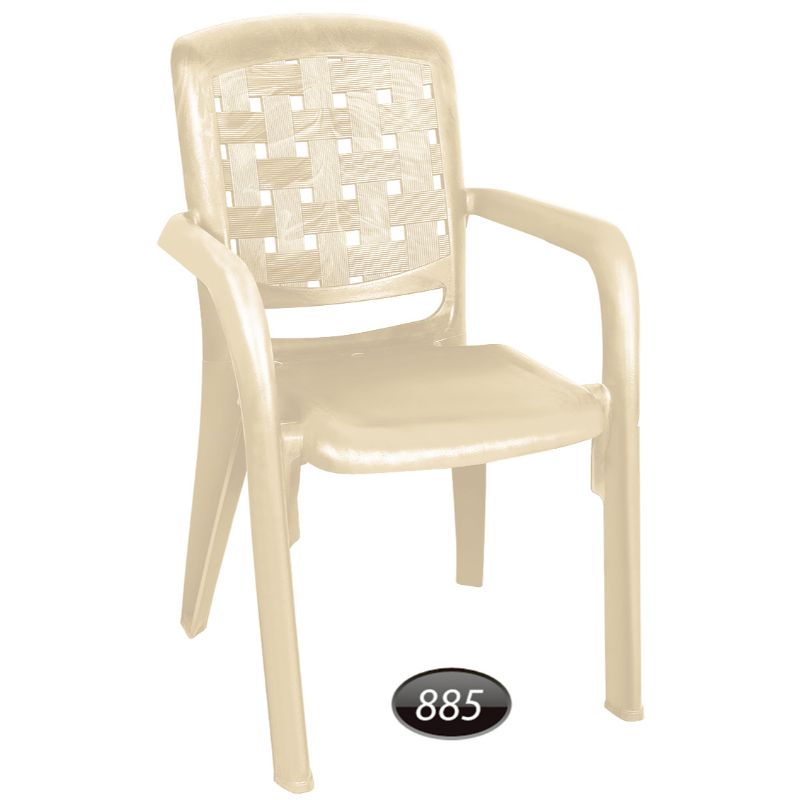 صندلی دسته دار حصیری 2 کد 885 — تصویر ۲