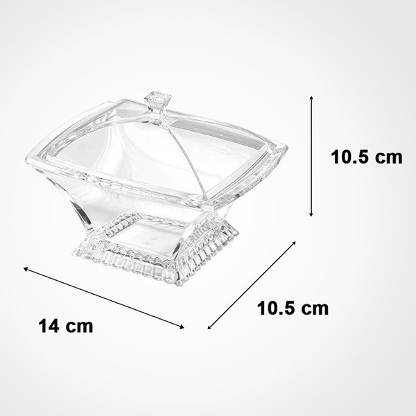 قندان لیمون مدل 4 گوش کد DH2460 — تصویر ۳
