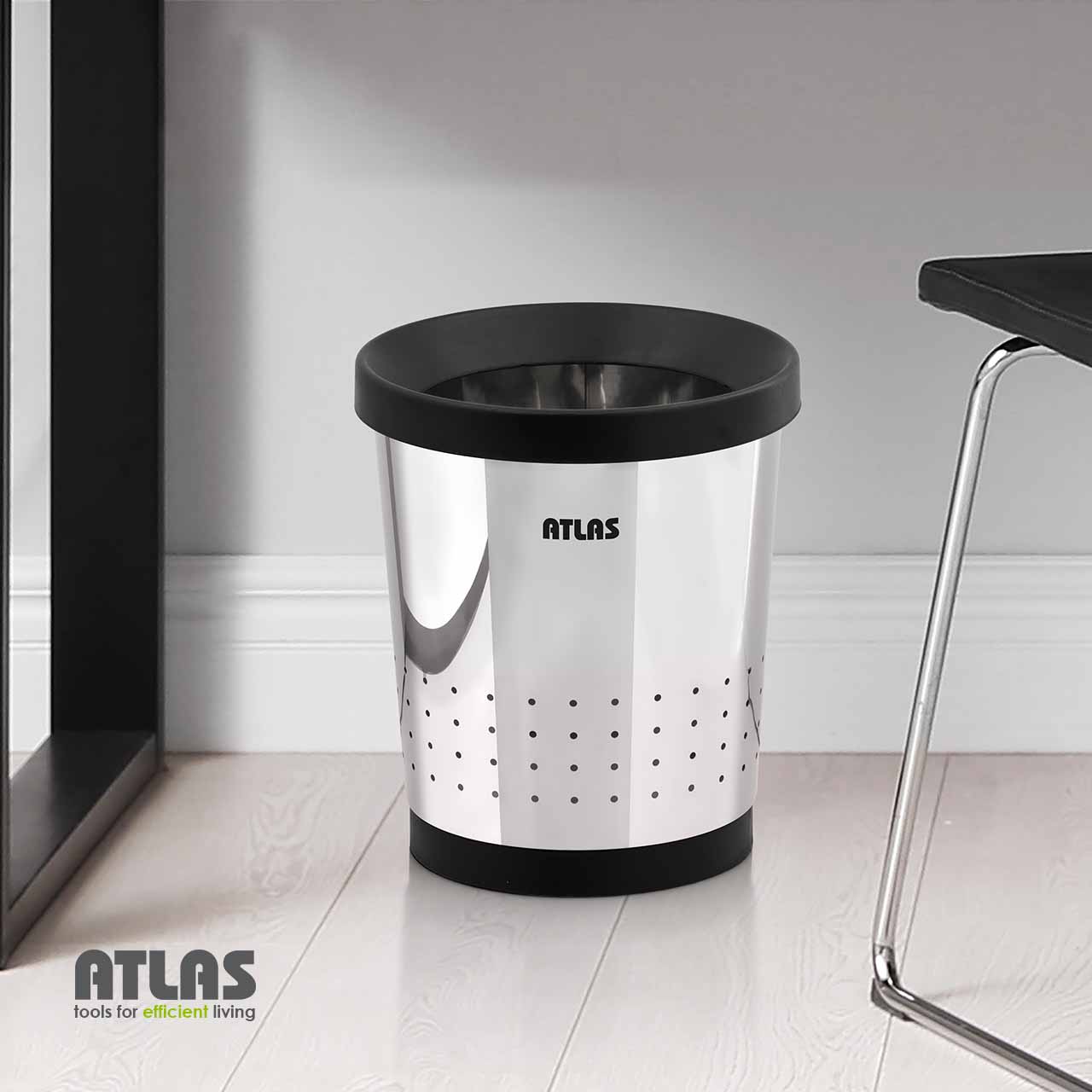 سطل استیل تحریر مدل پارمیس