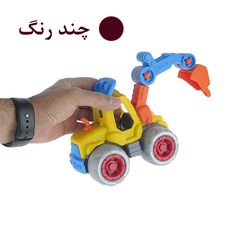 ماشین بازی مدل راهسازی مجموعه 4 عددی — تصویر ۲