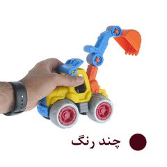 ماشین بازی مدل راهسازی مجموعه 4 عددی — تصویر ۹