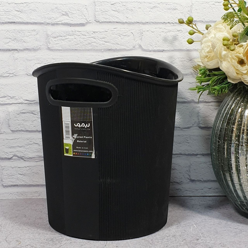 سطل زباله لیمون مدل شیاردار کد HS1410 گنجایش 3 لیتر — تصویر ۸