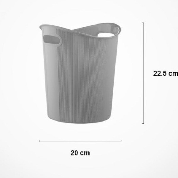 سطل زباله لیمون مدل شیاردار کد HS1410 گنجایش 3 لیتر — تصویر ۷