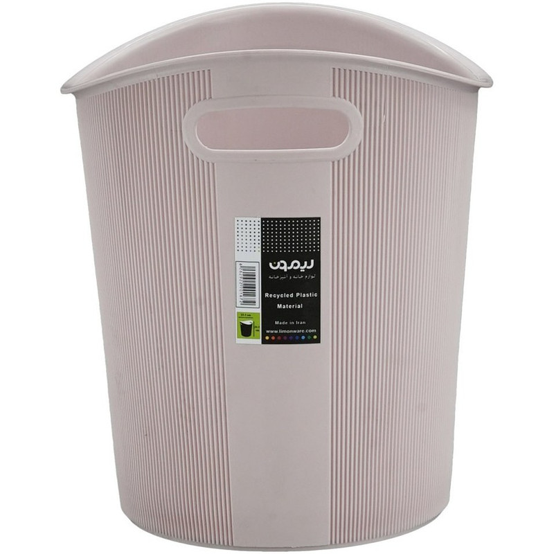 سطل زباله لیمون مدل شیاردار کد HS1410 گنجایش 3 لیتر — تصویر ۶