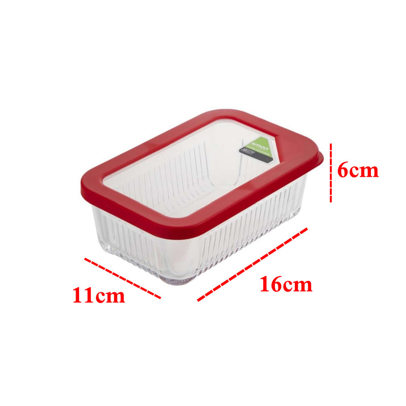 ظرف نگهدارنده لیمون مدل شیاردار کد HS2099 — تصویر ۳