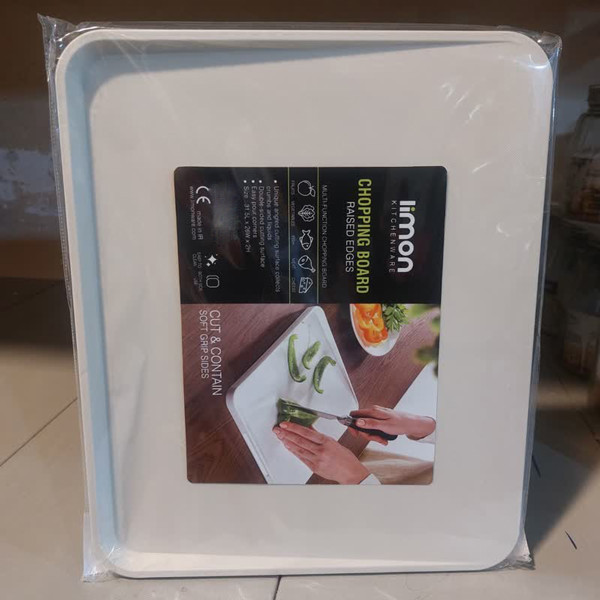 تخته گوشت لیمون مدل دو طرفه شیب دار کد HS2465 — تصویر ۵