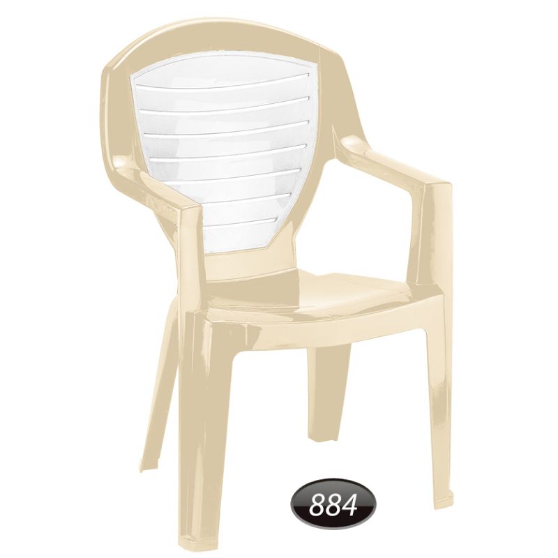 صندلی دسته دار دو رنگ کد 884 — تصویر ۶