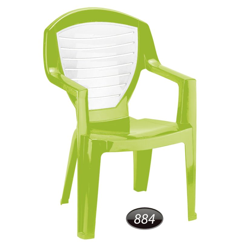 صندلی دسته دار دو رنگ کد 884 — تصویر ۵