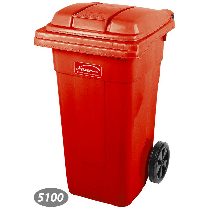 سطل چرخ دار کد 5100 — تصویر ۲