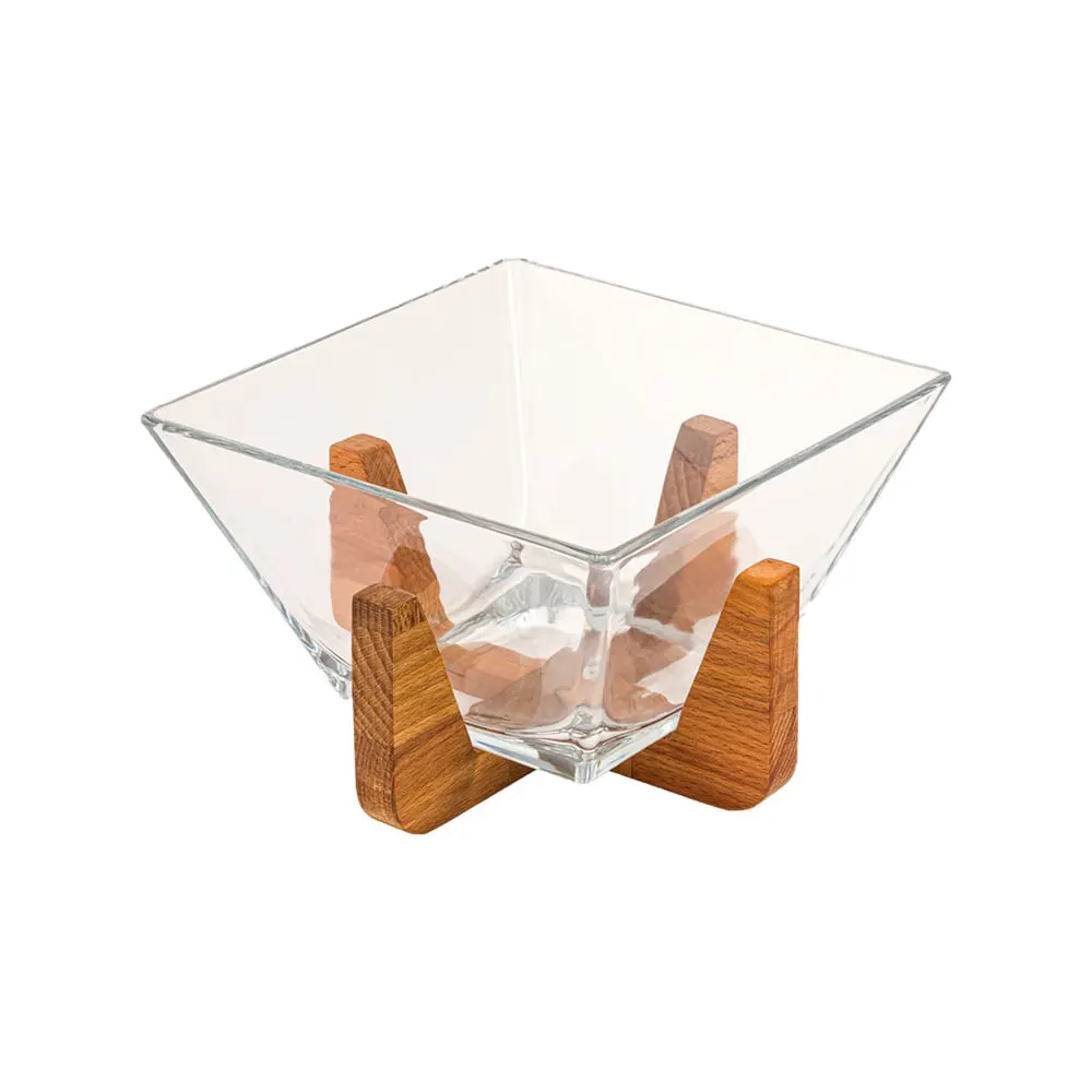 آجیل خوری پایه چوبی لیمون کد 2172